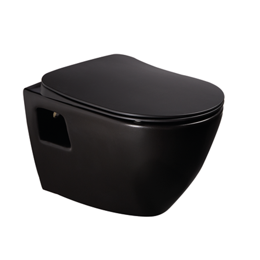 Λεκάνη Κρεμαστή Razor TP325N Black Matt 